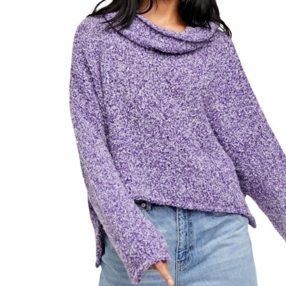 Free People Sweaters - 𝅺FREE People BFF Sweater Grap Hyacinth sz. XS NWT